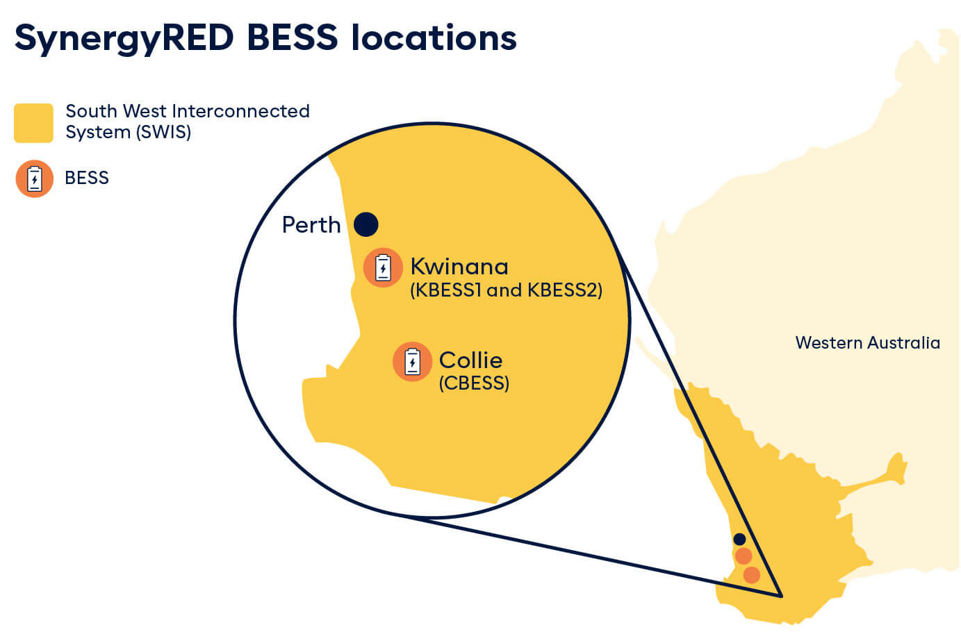 BESS locations 2025